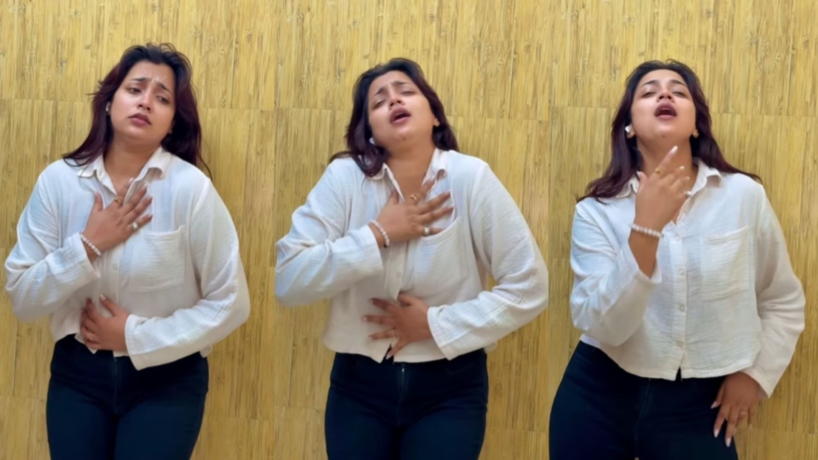 अभिनेत्री आस्था सिंह ने लगाया खुशी कक्कड़ के गाने पर ठुमका वीडियो हो रहा है वायरल