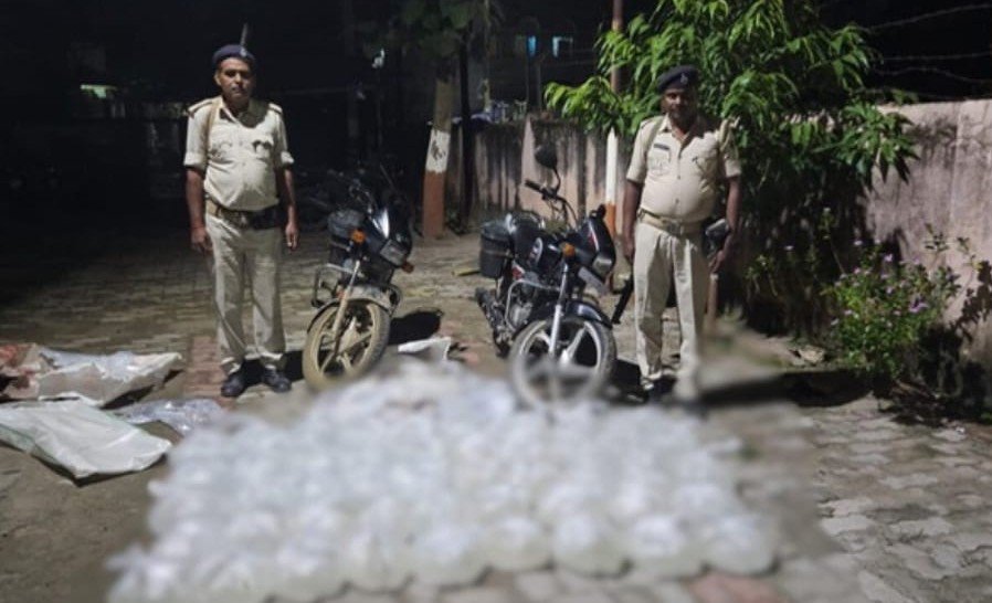 औरंगाबाद के कासमा थाना पुलिस ने पकड़ी 376 लीटर शराब, गुप्त सूचना के आधार पर की गई थी करवाई