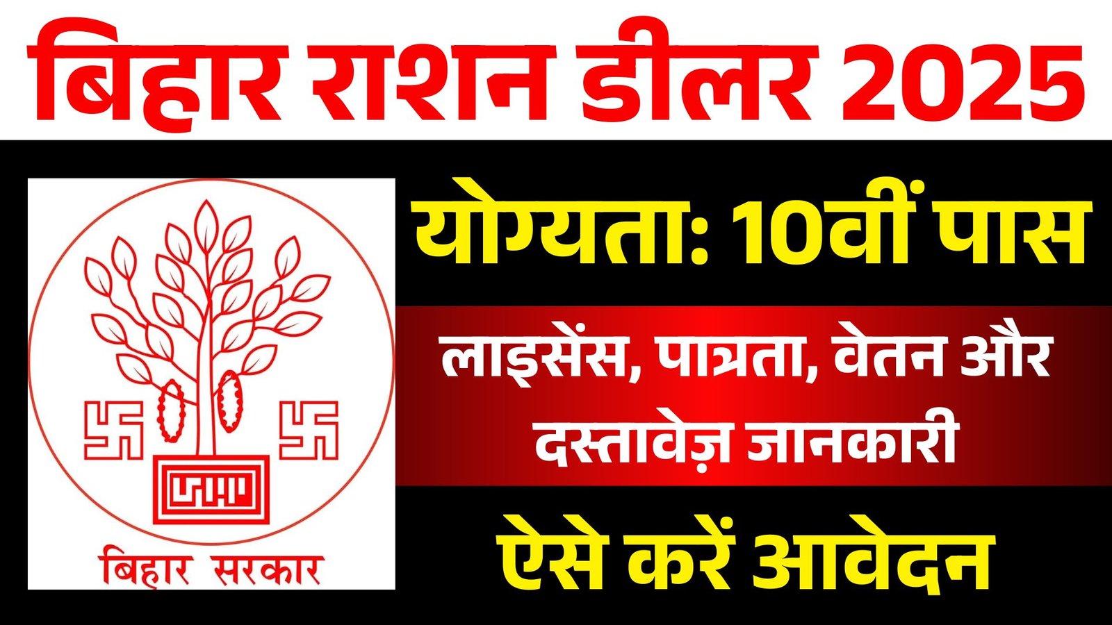 Bihar Ration Dealer 2025: लाइसेंस, योग्यता, वेतन और दस्तावेज़ जानकारी