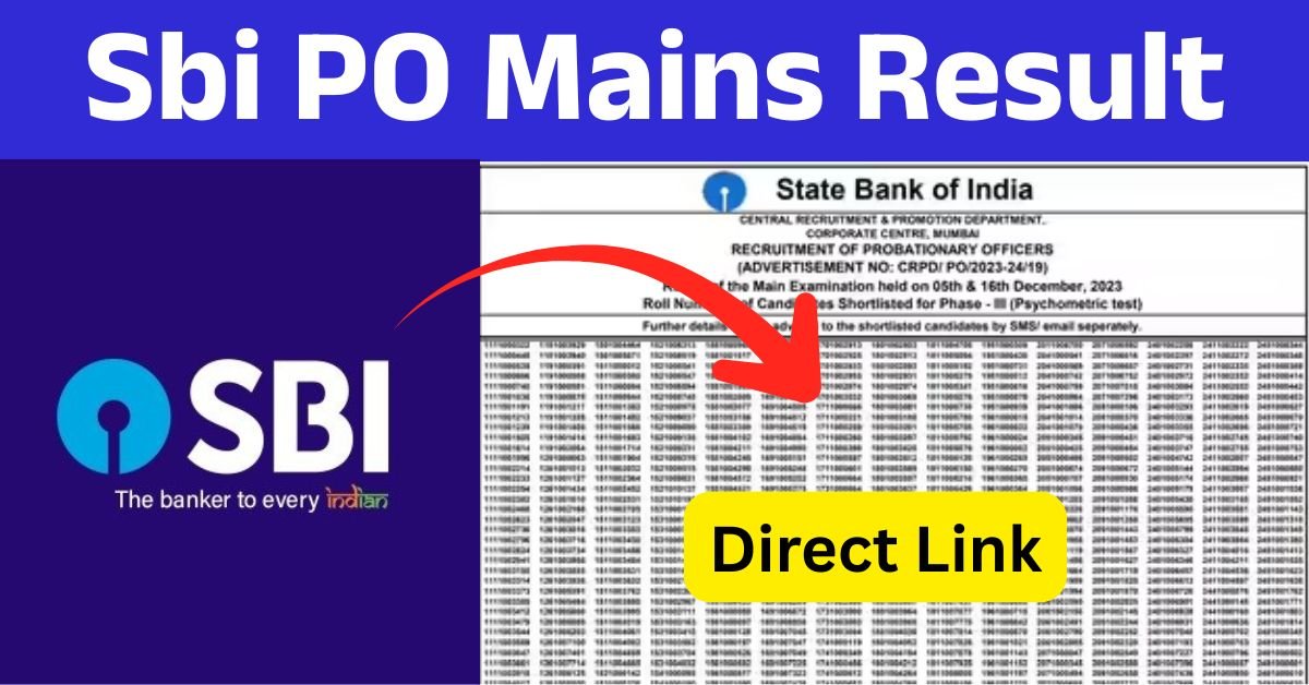 SBI PO Mains Result Direct Link: एसबीआई ने जारी किया PO मेंस परीक्षा 2025 का रिजल्ट, डायरेक्ट देख सकते हैं अपना रिजल्ट