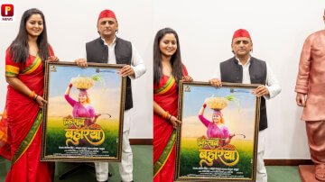 अंजना सिंह की फिल्म किसान बहुरिया के प्रमोशन की अखिलेश यादव, अभिनेत्री ने किया धन्यवाद