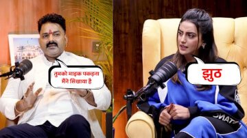 माइक पर खड़ा होने का हिम्मत नहीं था अक्षरा को, पवन सिंह ने खोला राज