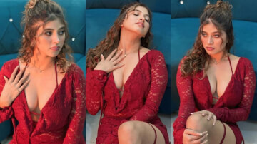 Bhojpuri Beauty: कोमल सिंह ने रेड ड्रेस में ढाया कहर, तस्वीरें देख फैन्स बोले- इंटरनेट पर लग गई आग