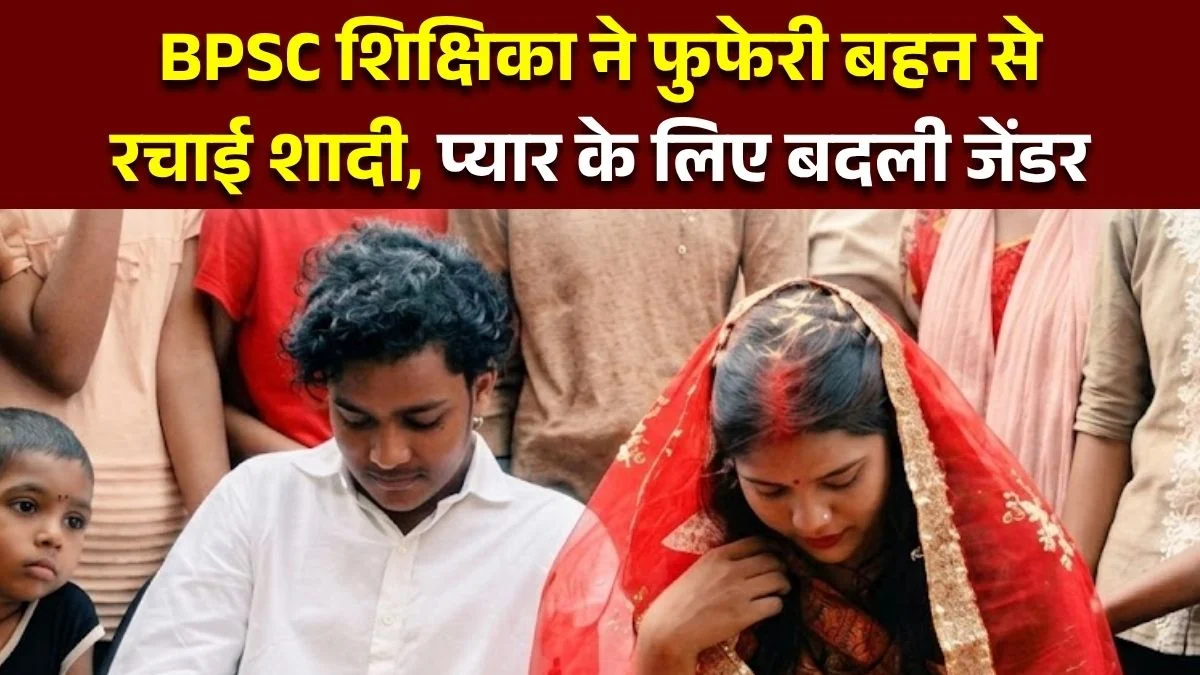 BPSC शिक्षिका ने फुफेरी बहन से रचाई शादी, प्यार के लिए बदली जेंडर