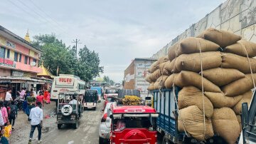 औरंगाबाद के बाईपास के पास जाम से परेशान रहते हैं यात्री, रोजाना लगता है घंटों तक गाड़ियों का जमावड़ा 