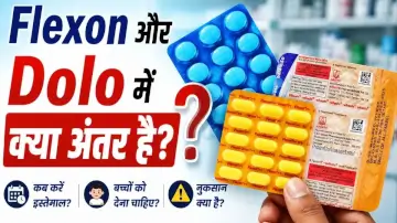Flexon और Dolo में क्या अंतर है? जानिए किस दवा का कब करें इस्तेमाल, बच्चों को देना चाहिए या नहीं