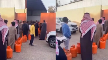 सऊदी अरब में भी हुआ गैस की समस्या, युवक ने वीडियो बनाकर सोशल मीडिया पर किया शेयर