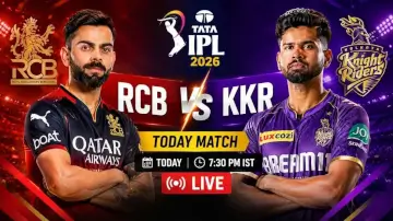 RCB vs KKR: आज शाम 7:30 बजे रायपुर में भिड़ेंगे बेंगलुरु और कोलकाता, जानें कौन किस पर पड़ेगा भारी!