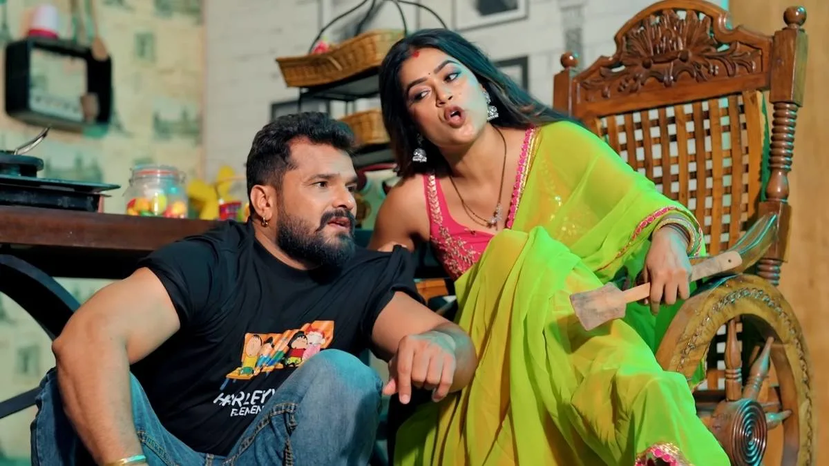 Viral Video: खेसारी लाल यादव का नया धमाका: 'मेहरारू से केहू ना जीतल बा' सोशल मीडिया पर हुआ वायरल