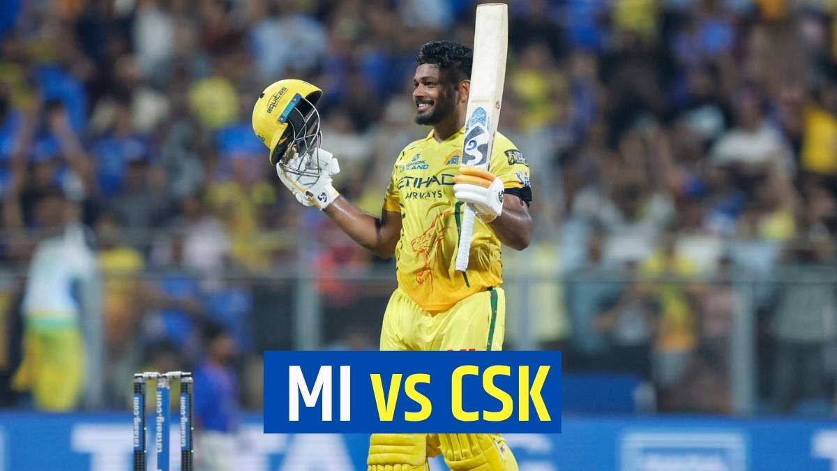 MI vs CSK IPL 2026: संजू सैमसन के शतक से चेन्नई की ऐतिहासिक जीत, वानखेड़े में मुंबई की 103 रनों से करारी हार