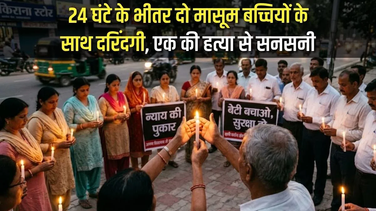 पटना में मानवता शर्मसार: 24 घंटे के भीतर दो मासूम बच्चियों के साथ दरिंदगी, एक की हत्या से सनसनी