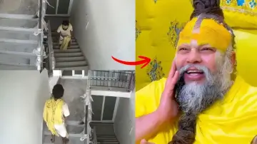 प्रेमानंद महाराज के शिष्य का एक और सीसीटीवी वीडियो आया सामने: कमरे की तरफ जाते दिखे रसिक