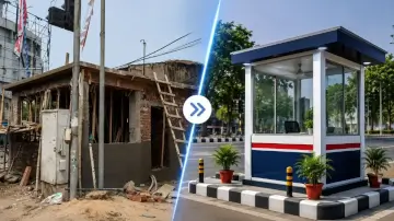 झारखंड के रांची शहर में बन रहा है स्मार्ट ट्रैफिक बूथ, अब ट्रैफिक पुलिसकर्मियों को मिलेगी धूप, बारिश और ठंड से राहत