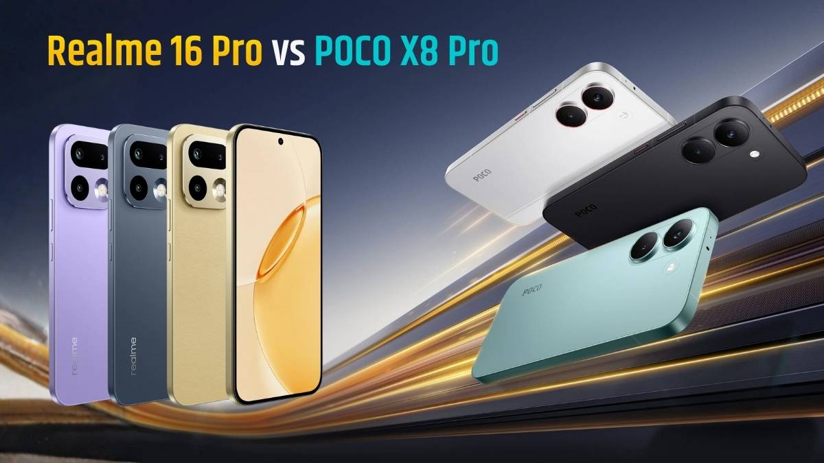 Realme 16 Pro vs POCO X8 Pro: 2026 की सबसे बड़ी स्मार्टफोन जंग, जानें कौन है असली 'Pro'?