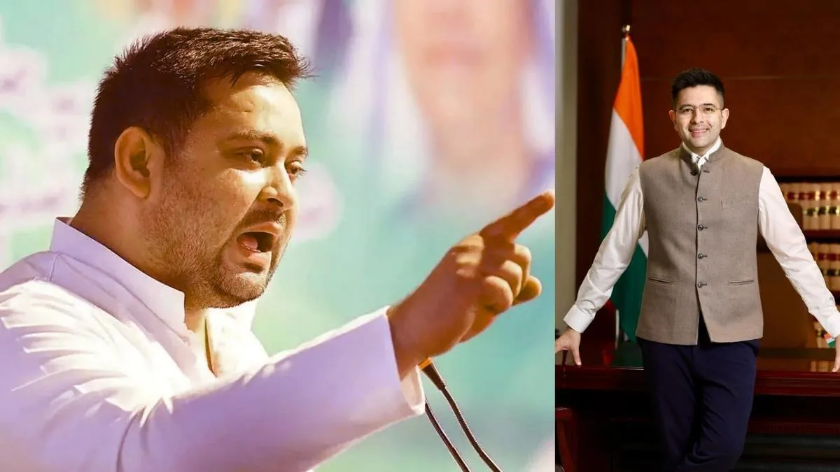 डरा या बिका हुआ व्यक्ति ही BJP में जाता है, राघव चड्ढा के पाला बदलने पर तेजस्वी यादव का तीखा हमला